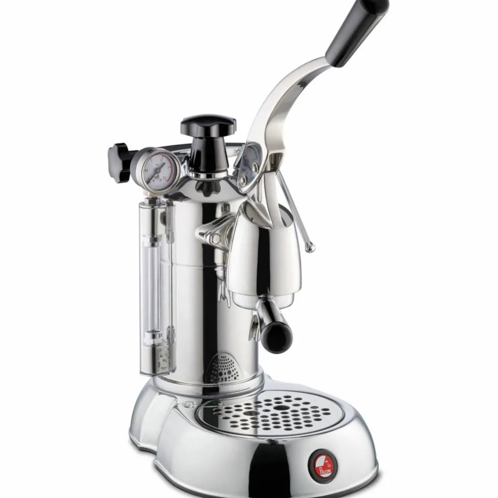 Stradivari Professional Espressomaskin Rustfritt stål med svarte håndtak LPLSPL01EU