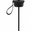 Straw Cap Wide lokk, svart