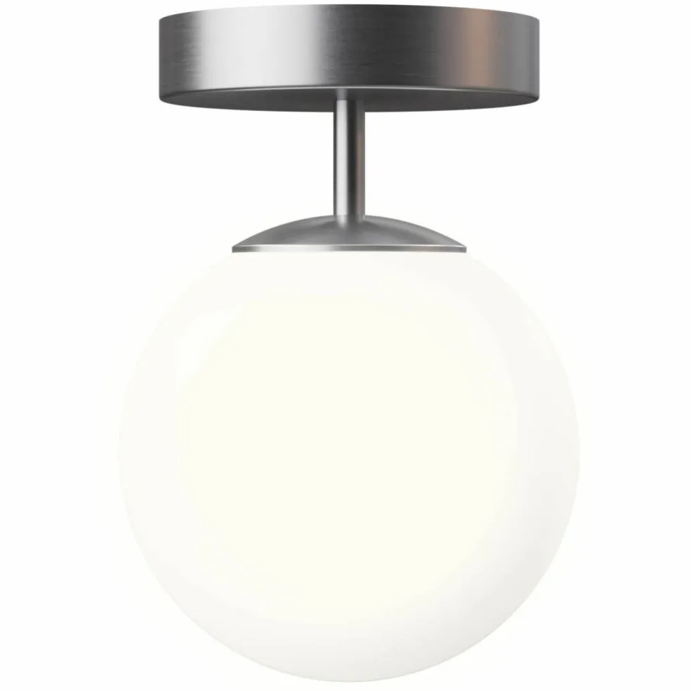 Stringball 1 vegg-/taklampe, nikkel