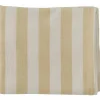 Stripete duk 260 x 140 cm, choko