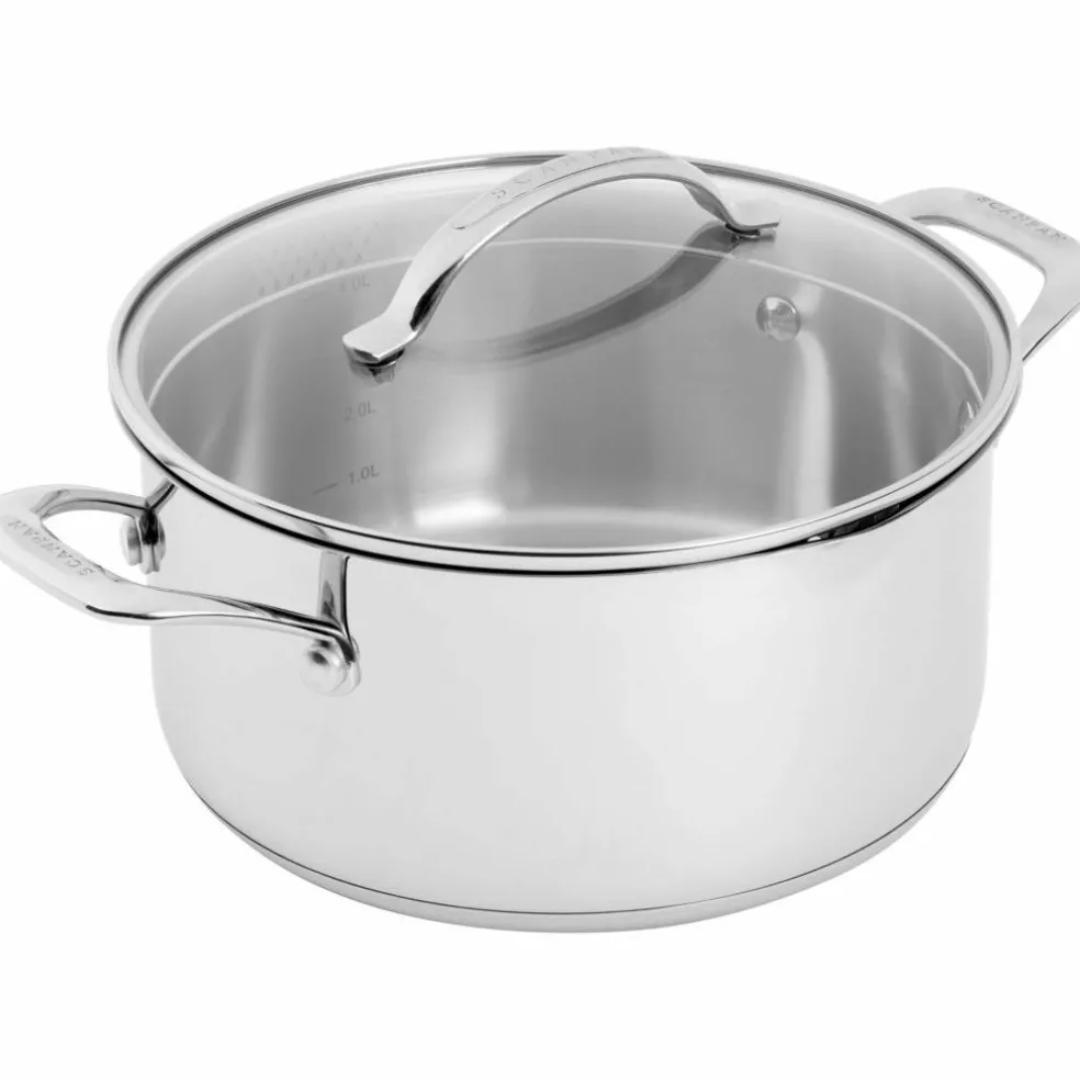 STS gryte med lokk 24 cm/4,8 liter