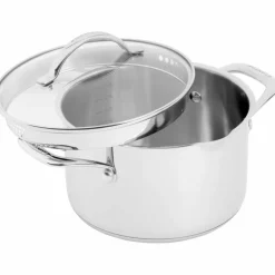 STS gryte med lokk 24 cm/4,8 liter