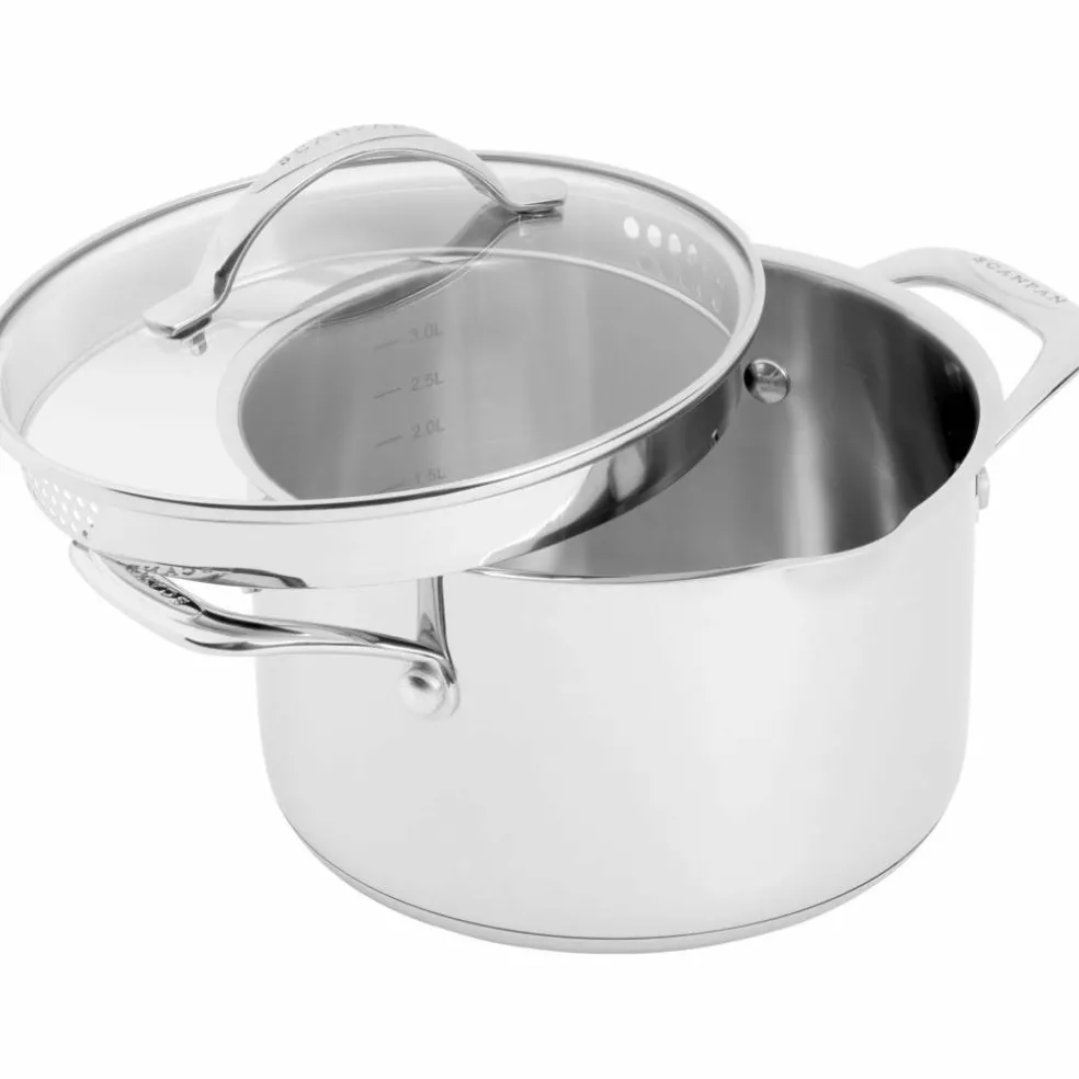 STS gryte med lokk 24 cm/4,8 liter