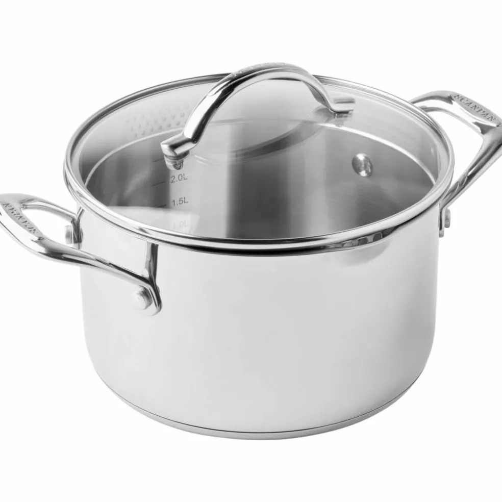 STS gryte med lokk 24 cm/4,8 liter