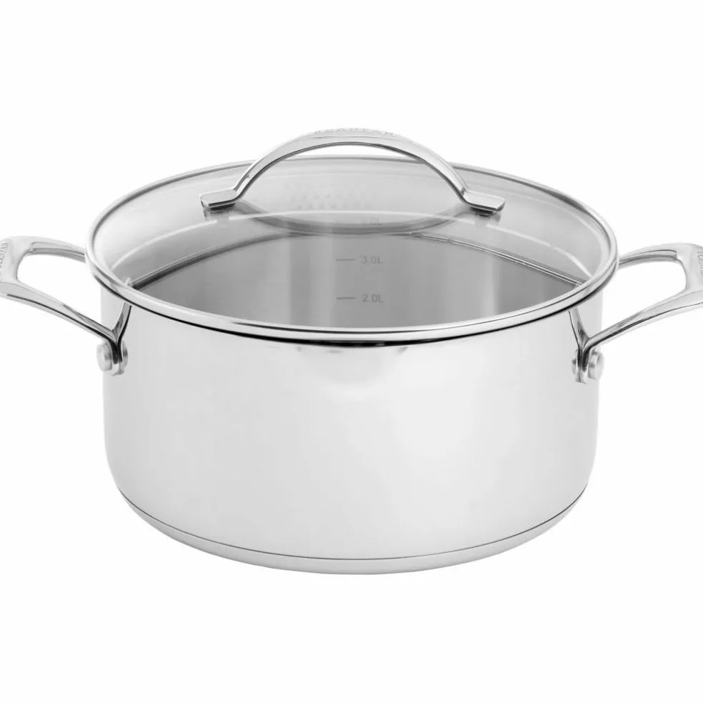 STS gryte med lokk 20 cm/3,4 liter