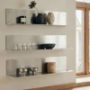 Studio hylle 31 cm, rustfritt stål