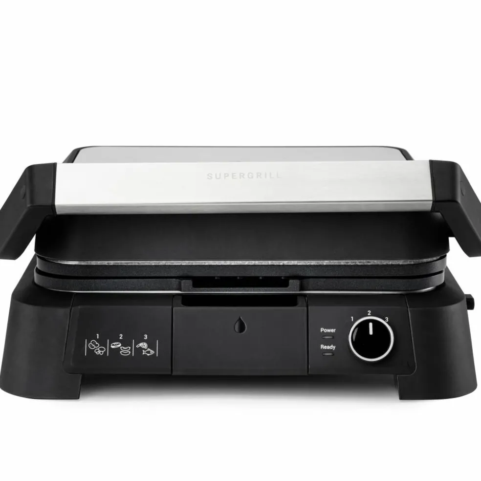 SuperGrill 3in1, rustfritt stål