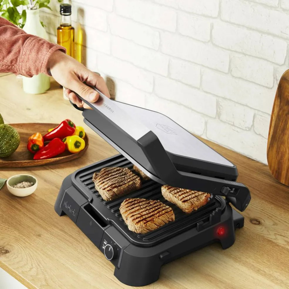 SuperGrill 3in1, rustfritt stål