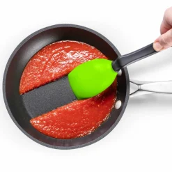 Supoon skjeformet slikkepott, svart