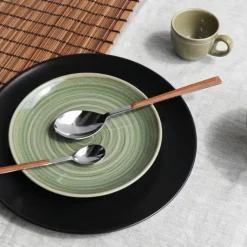 Sushi Anniversary bestikksett 24 stk, svart/teak