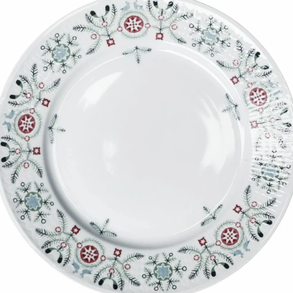 Swedish Grace Blå Tallerken 27 cm., porselen