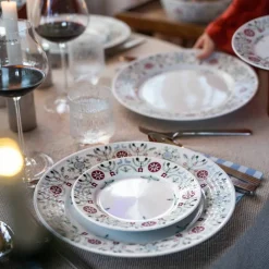 Swedish Grace Blå Tallerken 27 cm., porselen