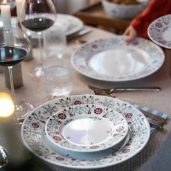 Swedish Grace Blå Tallerken 21 cm., porselen