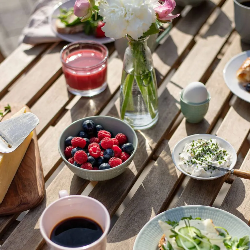 Swedish Grace eggekopp 2 stk, rose