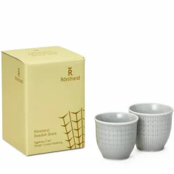 Swedish Grace eggekopp 2 stk, stein