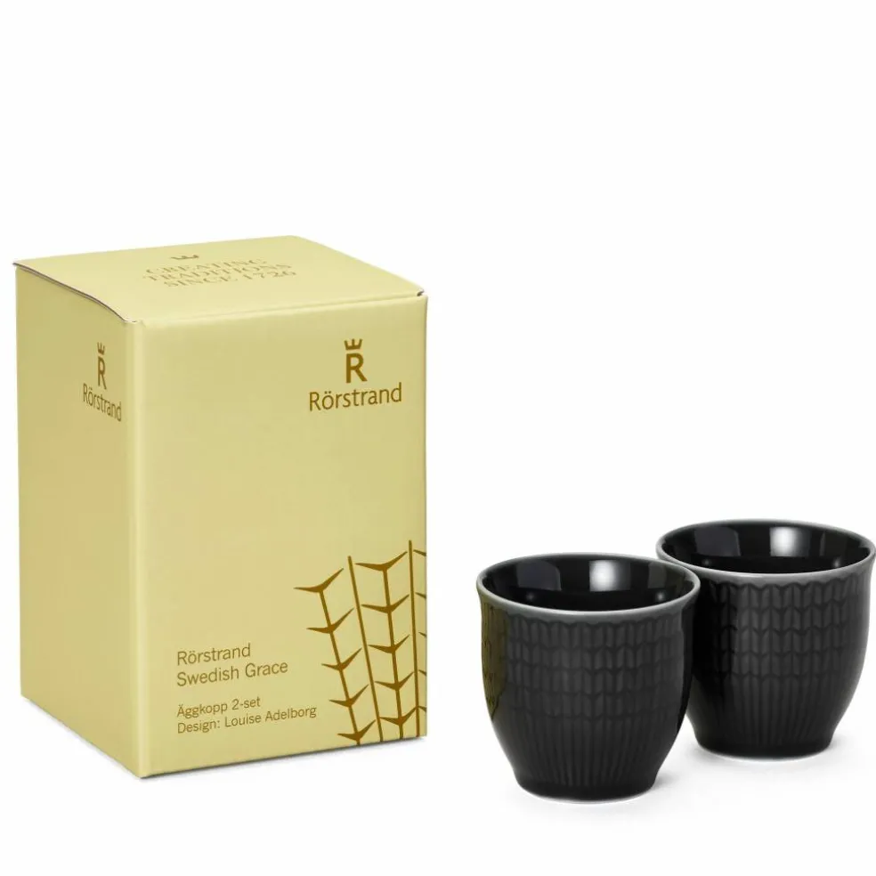 Swedish Grace eggekopp 2 stk, stein