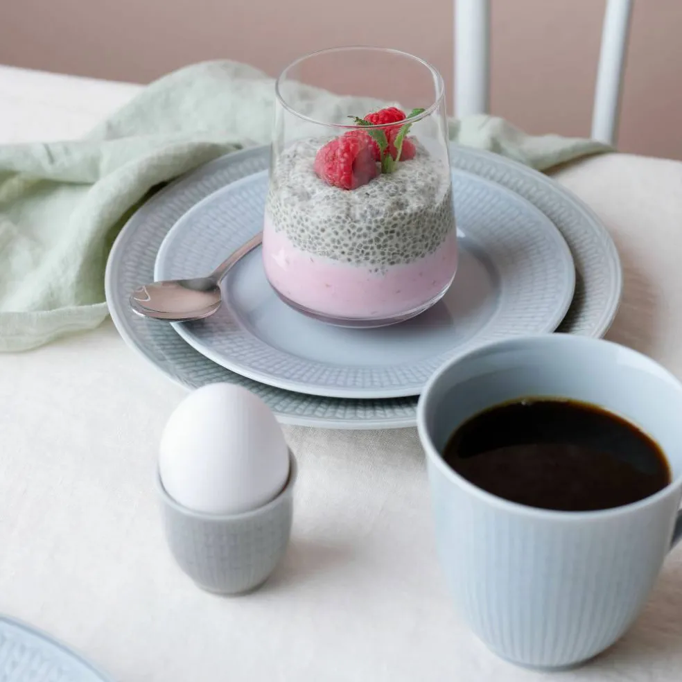 Swedish Grace eggekopp 2 stk, tåke