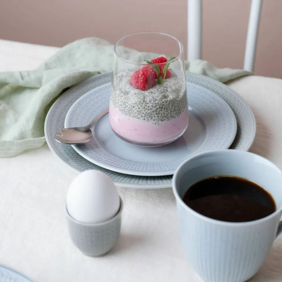 Swedish Grace tallrik, 21cm, dimma