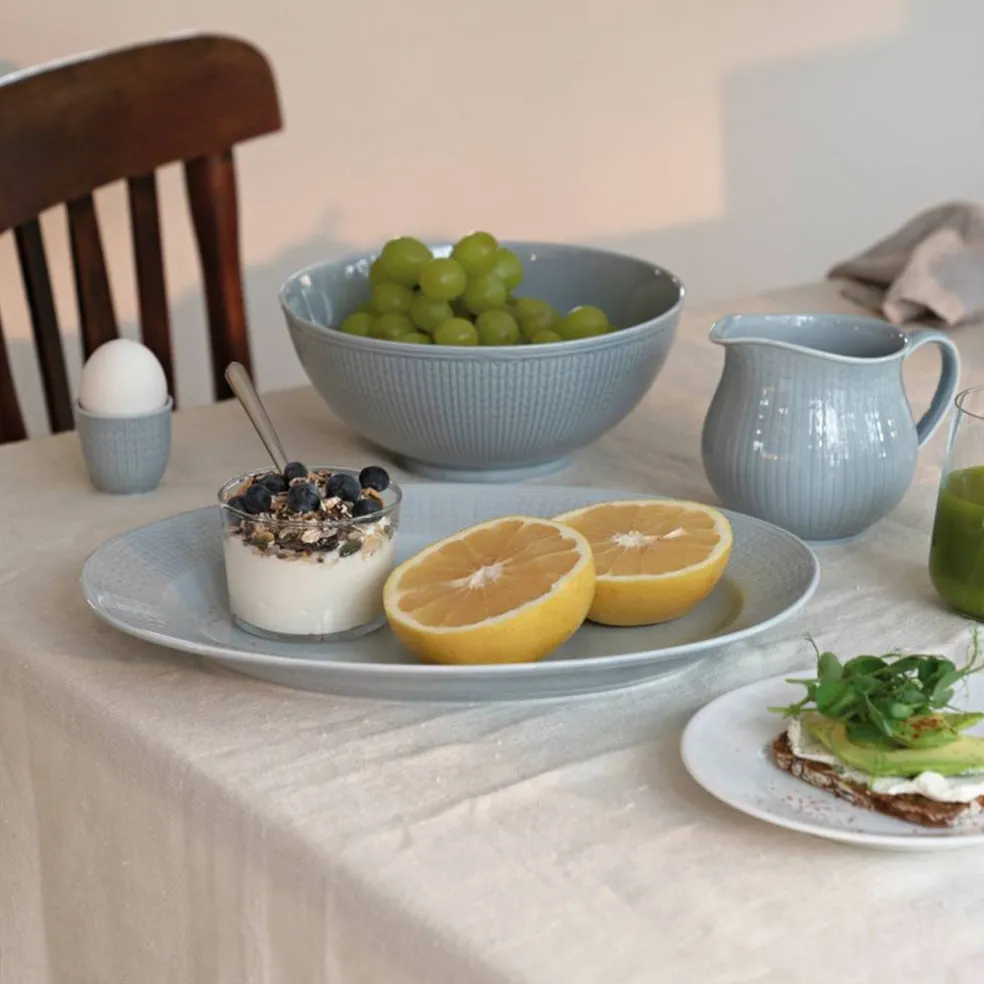 Swedish Grace Vinter Tallerken Oval 32 cm