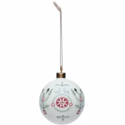 Swedish Grace Winter julekule 8 cm