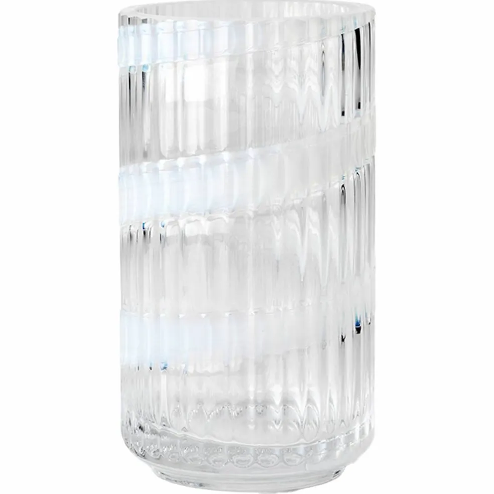 Swirl vase 20,5 cm, hvit