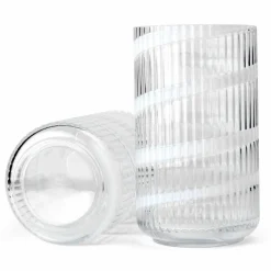 Swirl vase 15,5 cm, hvit