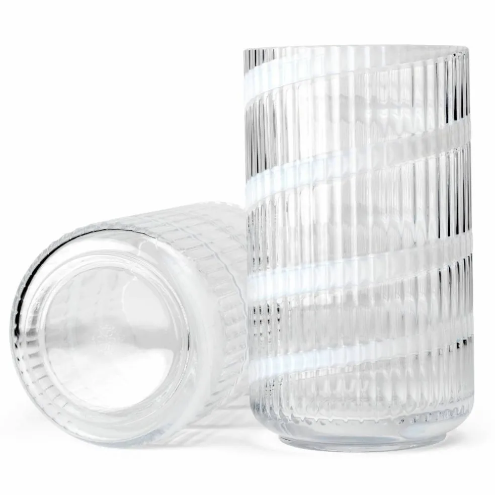 Swirl vase 15,5 cm, hvit