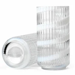 Swirl vase 15,5 cm, hvit