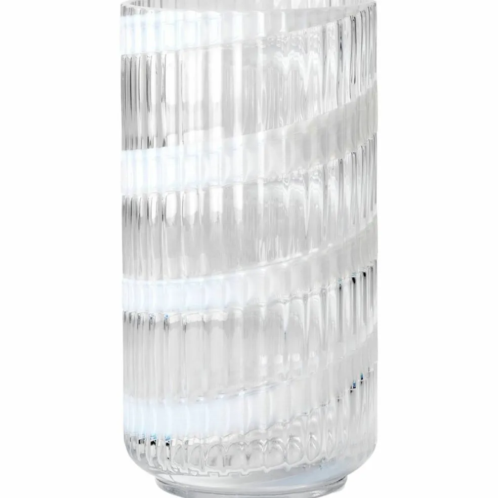 Swirl vase 15,5 cm, hvit