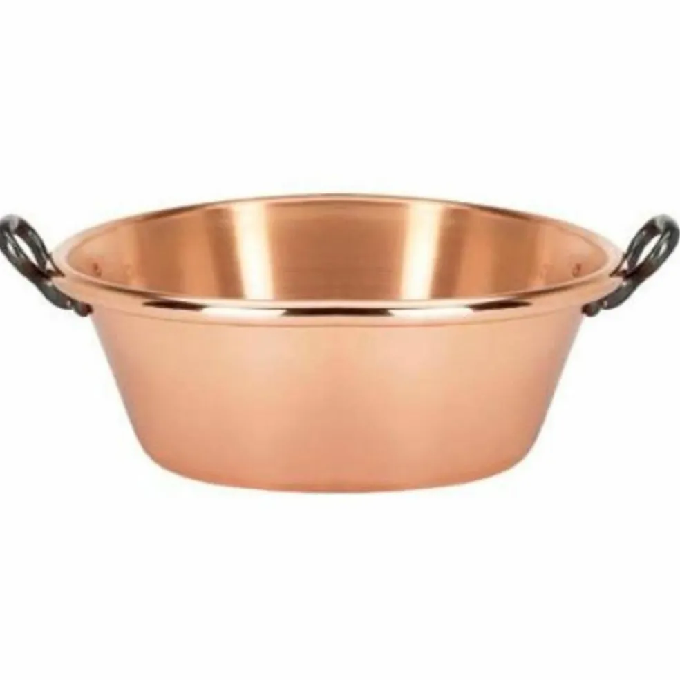 Syltegryte Kobber dia 38 cm 10 liter