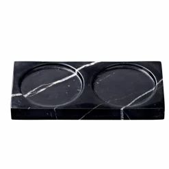 Tabletopper kvernunderlag, black marble