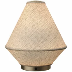 Tafta portabel bordlampe, natural