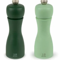 Tahiti salt- og peppersett 15 cm, moss & mint