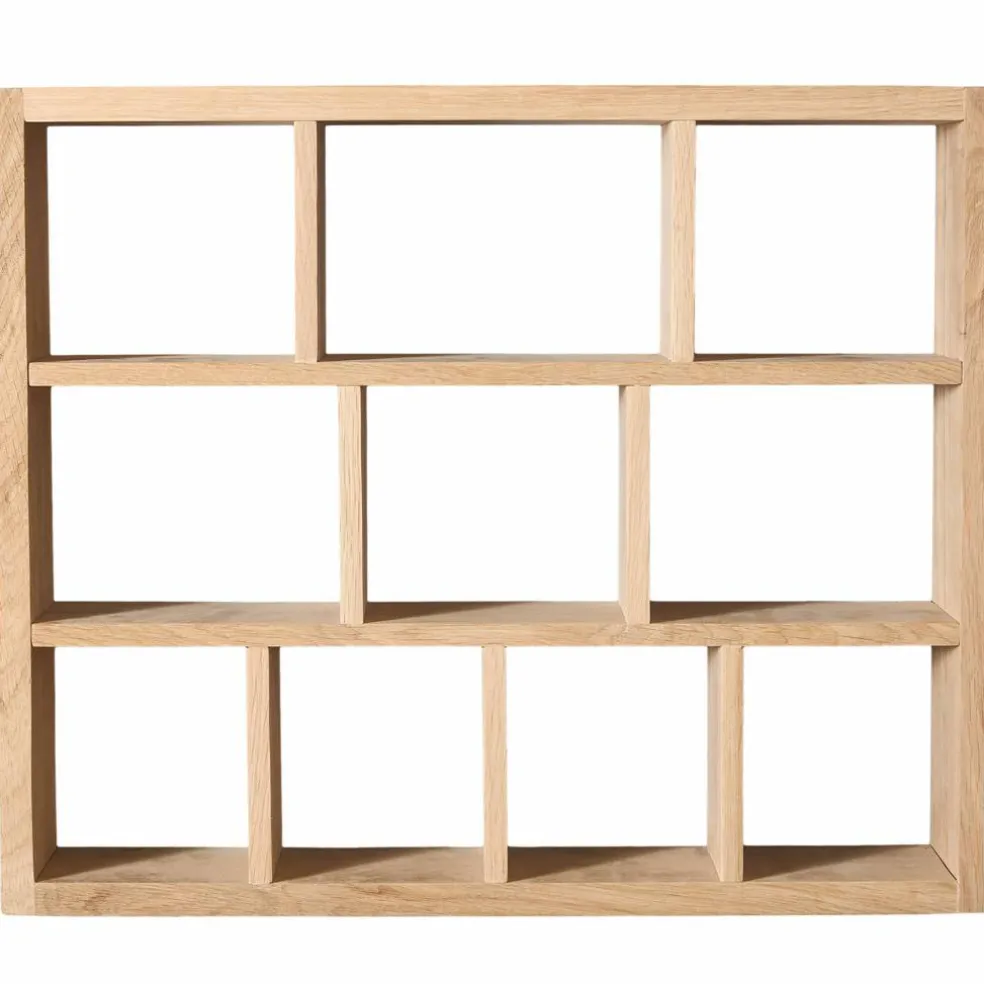 Tailor hylle 52 × 44,8 cm, eik