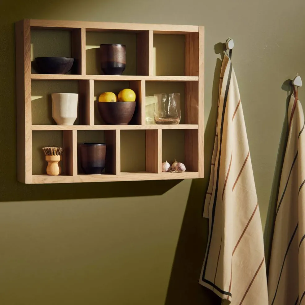 Tailor hylle 52 × 44,8 cm, eik