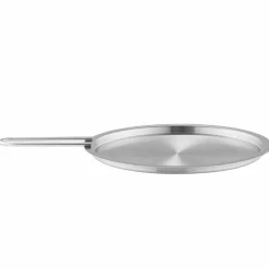 Tallerkenlokk 24 cm, rustfritt stål