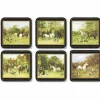 Tally Ho Glassunderlag 6-pack