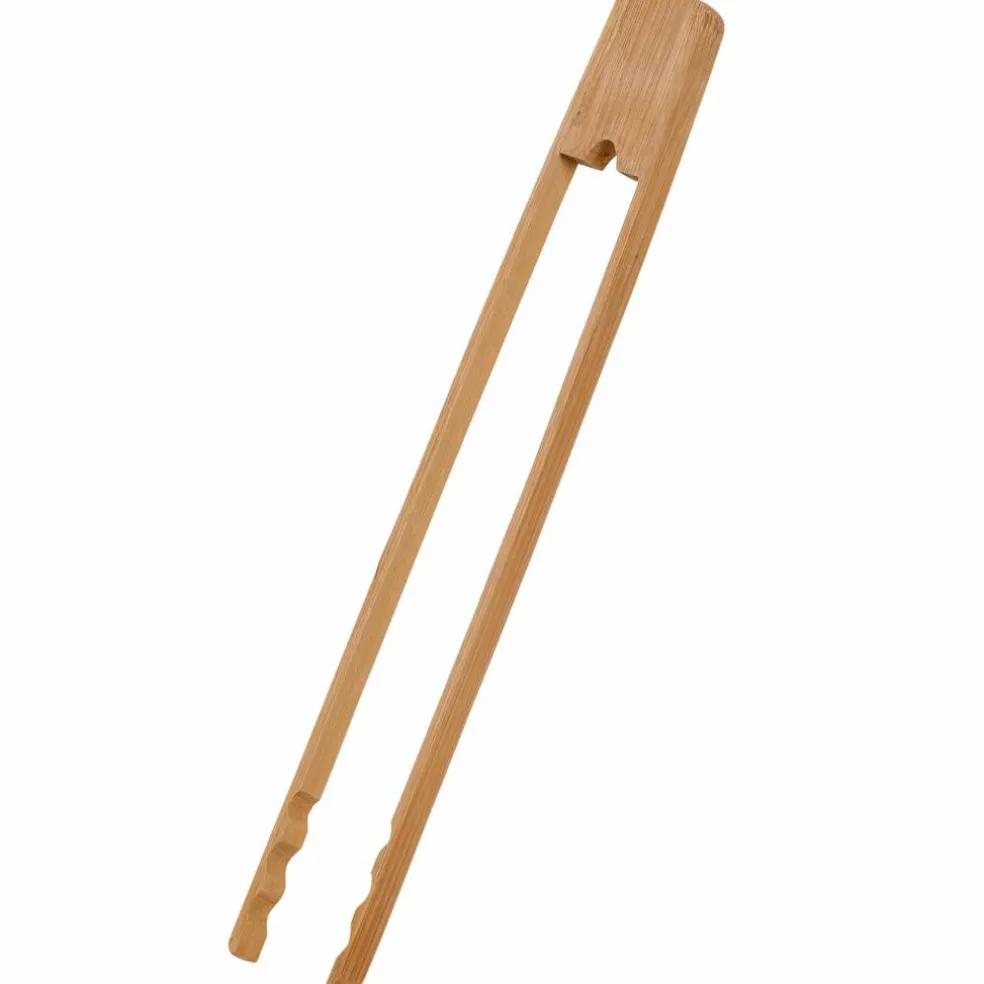 Tang 28 cm, polert bambus