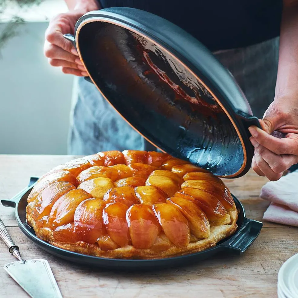 Tarte Tartin ovnsform 2,2 liter, mørkegrå