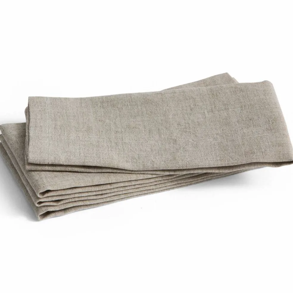 Tavolo bordbrikke/serviett 4-pakning, soft orange