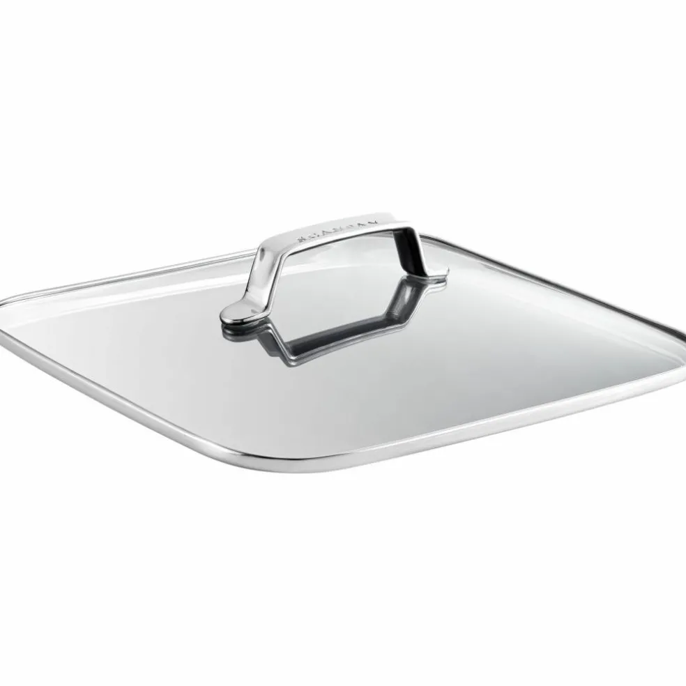 TechnIQ Glasslokk, Firkantet 28 cm