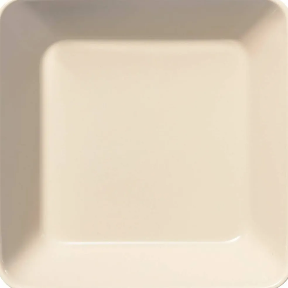 Teema fat firkantet, 16 x 16 cm, lin