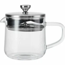 Tekanne glass, 4 kopper