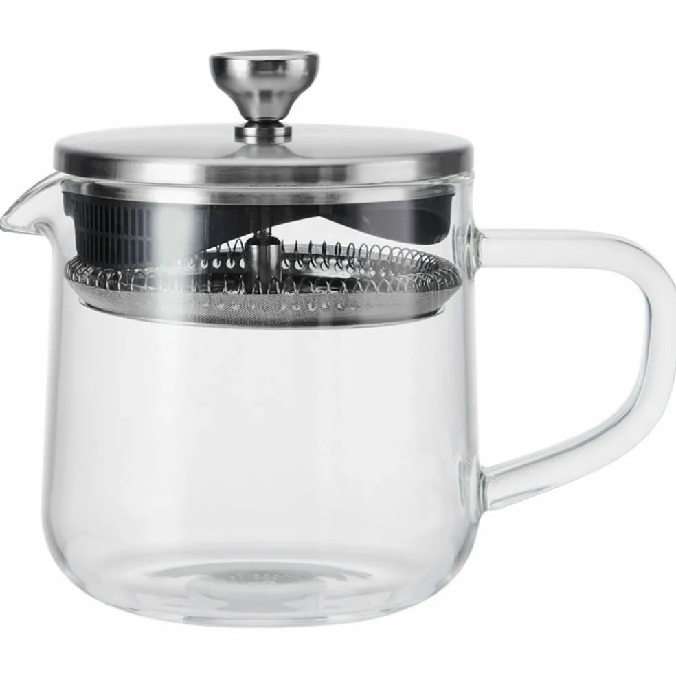 Tekanne glass, 4 kopper