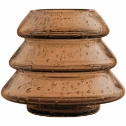 Telysholder juletre, brun