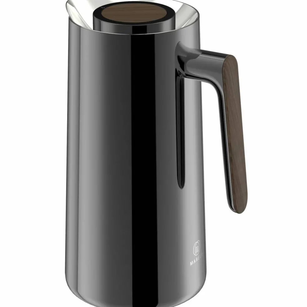 Termokanne 1 liter, blank svart