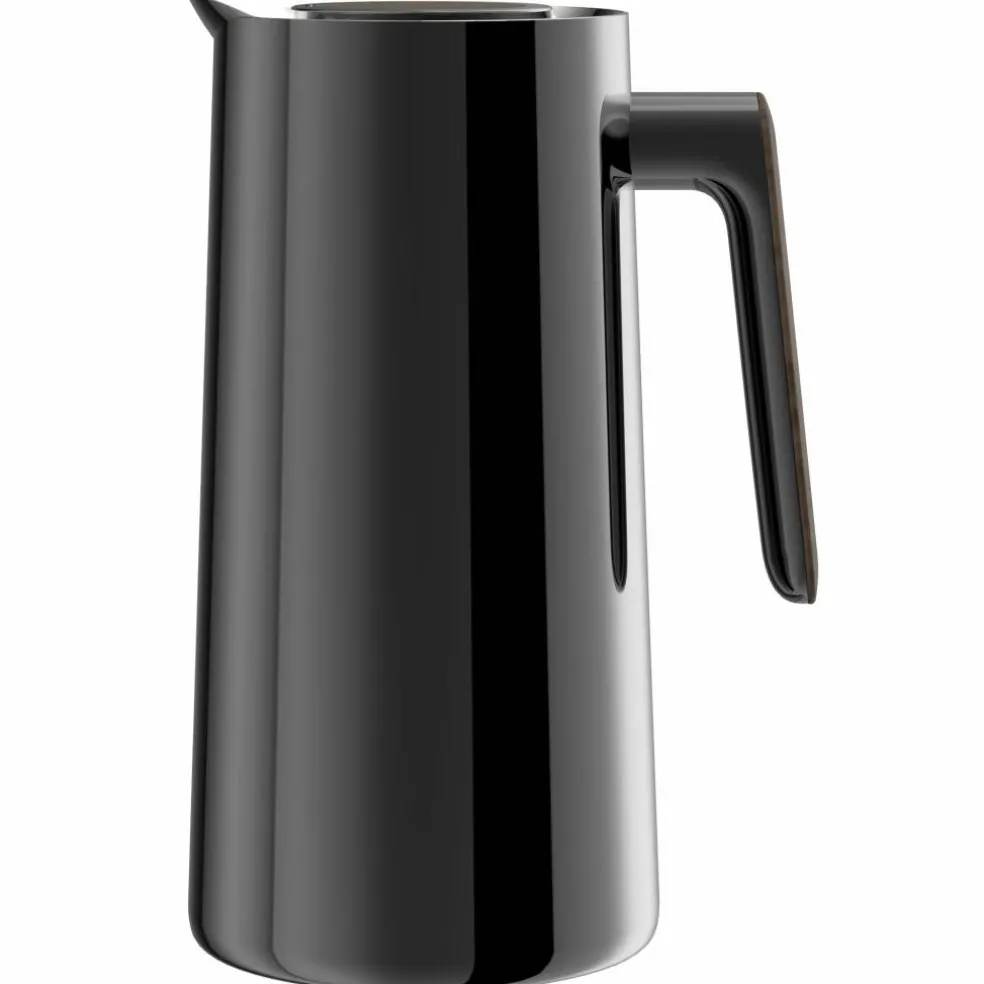Termokanne 1 liter, blank svart