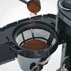 Termoskaffemaskin med innebygget kvern
