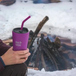 Termoskopp med sugerørslokk 473 ml, Berry Bright