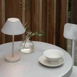 Teya bærbar bordlampe, offwhite